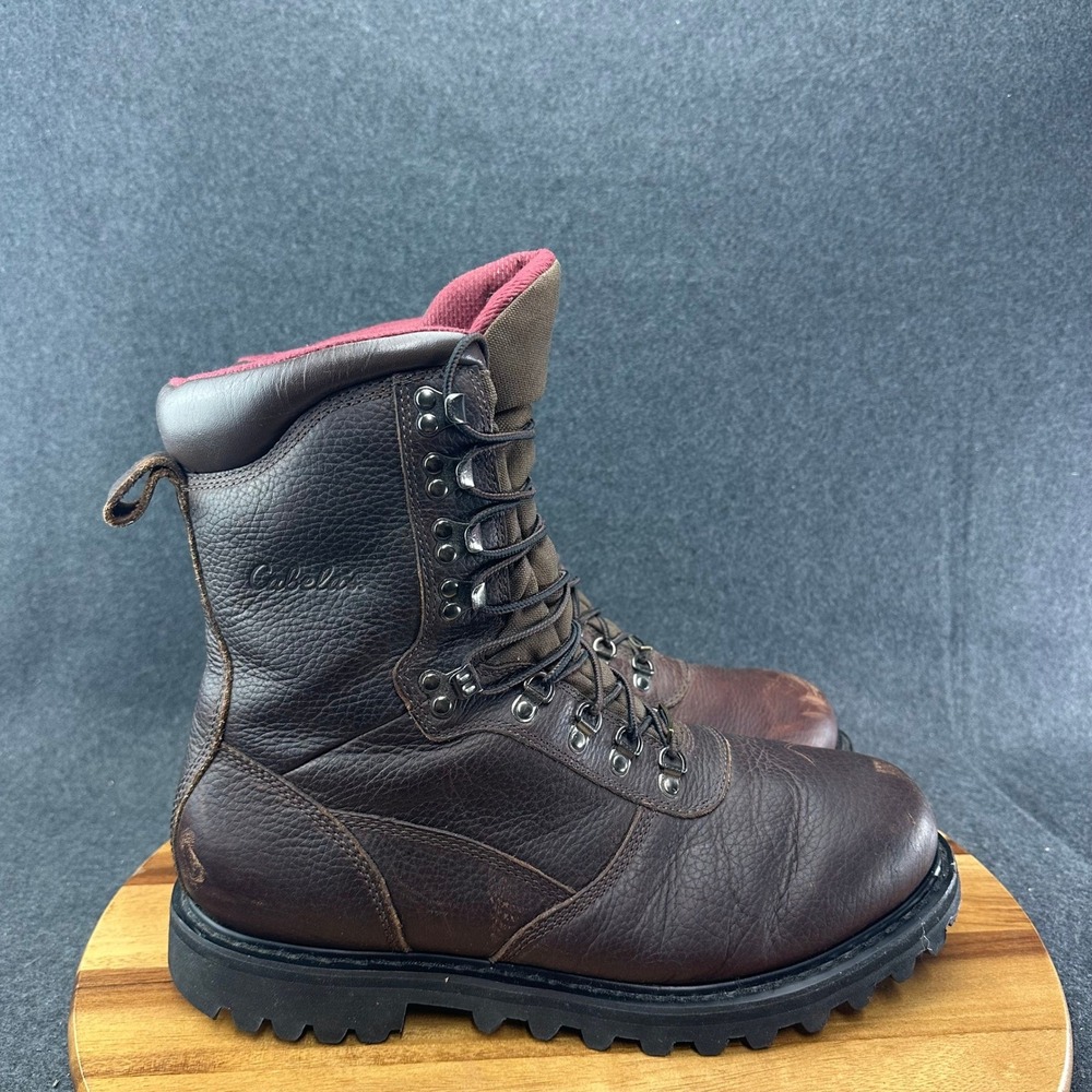 Cabelas Iron Ridge 800 Gram Goretex Insulated Hunting Boots Mens 14D 81-1928